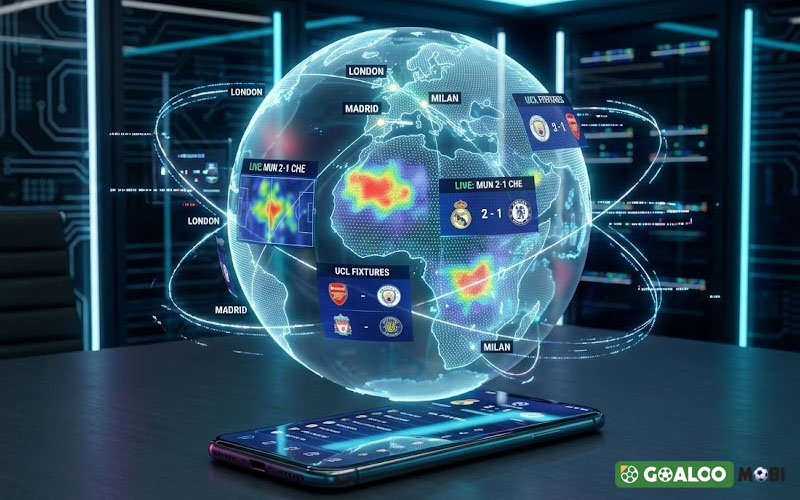 Track international leagues and major tournaments with a global perspective