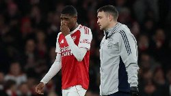 Arsenal defender expected to miss six weeks as the team is left with only one fit centre-back   