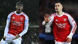 Arsenal retain top spot in Champions League with dominant win over Club Brugge